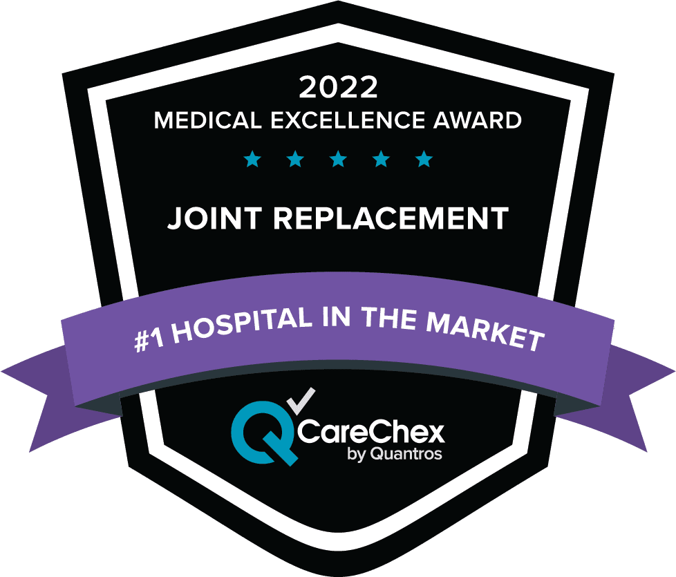 best hospital sports medicine joint replacement badge