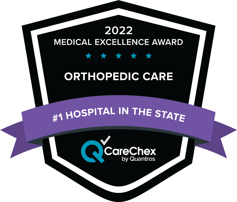 best in orthopedic care badge